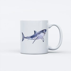 Ocean Theme Ceramic Mug - Shark