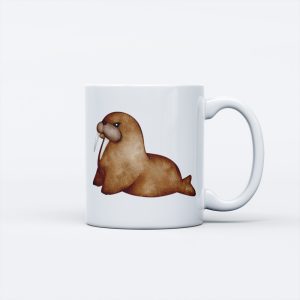 Ocean Theme Ceramic Mug - Sea Lion